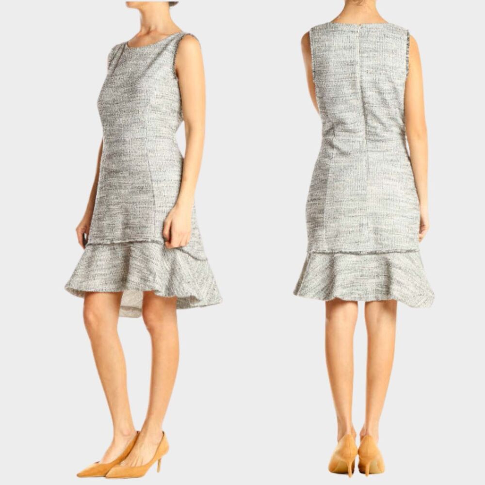 BANANA REPUBLIC Gray Mermaid Style Dress Size 4